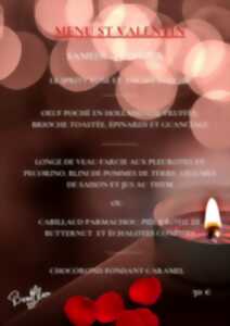 photo Menu de la Saint-Valentin