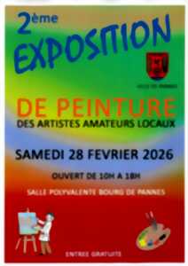 photo 2ème exposition de peinture des artistes amateurs locaux