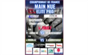 photo Championnat de France : pelote à main nue