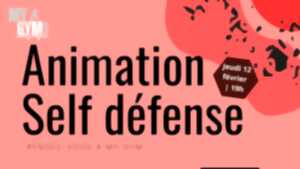 photo Animation Self-défense