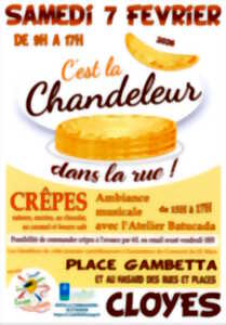 photo La chandeleur dans la rue - crêpes et animation