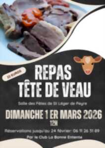 photo REPAS TÊTE DE VEAU