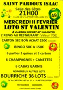 photo Loto du club des supporters de l'ASM XV