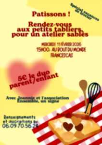 photo Atelier sablés avec l'association Ensemble, un signe