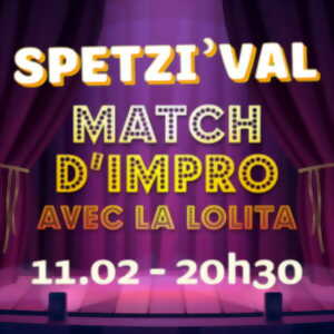 photo Match d'improvisation LOLITA vs La Spetzi
