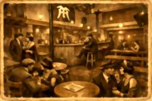 photo Soirée prohibition et concert country américaine à la brasserie Taal