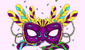 photo Masque de Carnaval Géant