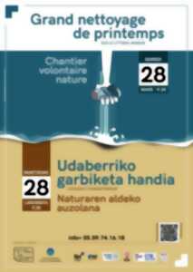 photo Grand nettoyage de Printemps sur le littoral Hendayais