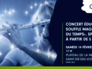 photo Concert éducatif : Une flûte au souffle magique, voyage au fil du temps