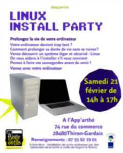 photo Linux Install Party