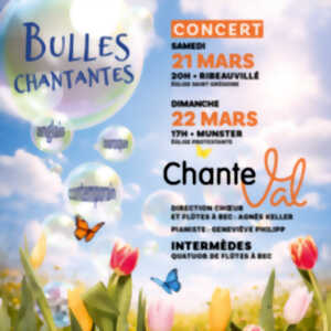 photo Bulles Chantantes - Concert de la Chorale Chanteval de Munster