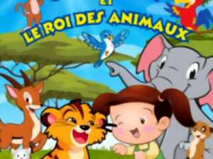 photo Gabrielle et le roi des animaux