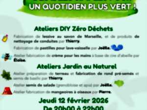 photo Ateliers Zéro Déchets : des idées simples pour un quotidien plus vert
