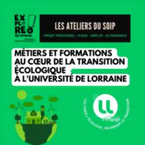 photo Métiers et formations au cœur de la transition écologique