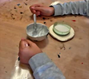 photo Atelier Moulage d'empreinte animale