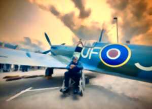 photo Festival Swing D-Day - Exposition d'un Spitfire Mk IX