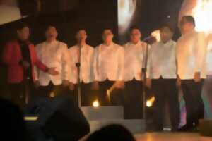 photo Concert Chant Corse au Château de Briance