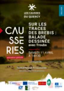 photo Sur les traces des brebis  balade dessinée