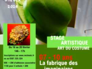 photo Stage artistique d'hiver à la MCL - Art du costume