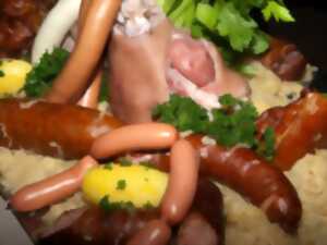 photo Choucroute garnie avec l'orchestre Melodia's