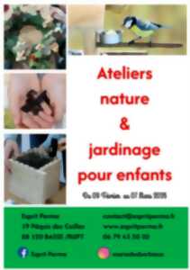 photo Atelier nature & jardin pour enfants