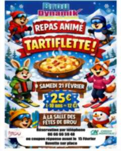 photo Repas animé tartiflette