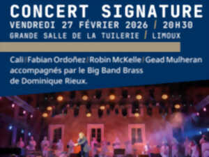 photo CONCERT SIGNATURE - CALI, ROBIN MCKELLE, FABIAN ORDOÑEZ, GEAD MULHERAN
