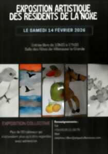 photo Exposition Artistique des résidents de la Noxe  à la salle des fêtes de Villenauxe-la-Grande