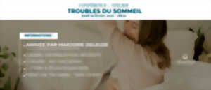 photo Conférence-atelier : troubles du sommeil