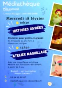 photo Histoires Givrées / Atelier maquillage