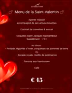 photo Repas Saint-Valentin au Faisan Doré