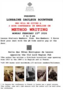 photo Conférence de l'autrice Lorraine Dauleux Rountree