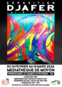 photo Vernissage de l'exposition labyrinthique de Sami Djafer