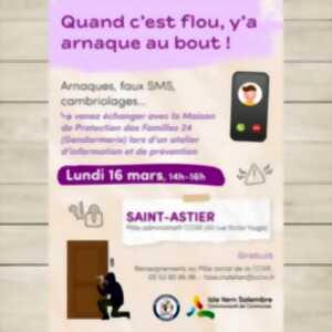 photo Atelier de prévention des arnaques