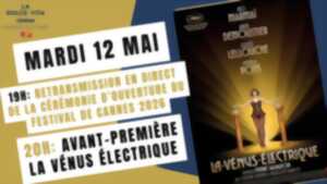 Cérémonie d'ouverture du 79ème Festival de Cannes au cinéma La Dolce Vita