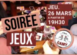 photo Soirée Jeux Chez Camy