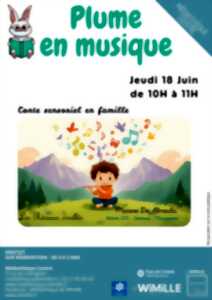 photo Plume en musique