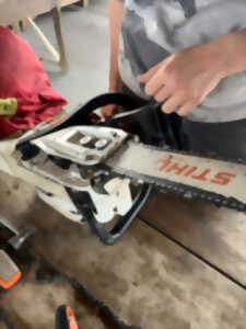 photo Atelier j’ose tronçonner – Journée des droits des femmes