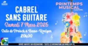 photo Printemps Musical : Mon Cabrel sans guitare - Bastien Lucas