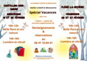 photo Atelier Découverte et création : Lumière et vitrail