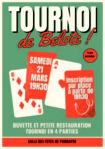 photo Tournoi de belote