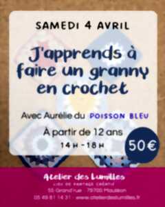 photo Atelier - Faire un granny en crochet