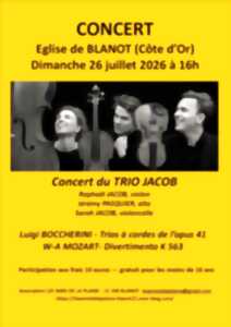 photo Concert du Trio Jacob