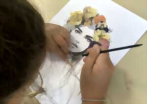 photo Atelier ENFANT  : Portraits fleuris à la manière d'Inès Wagner (à partir de 6 ans)