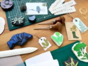 photo Atelier ADULTE : Fabrication de tampon thématique Alsace avec Le Héron Graveur