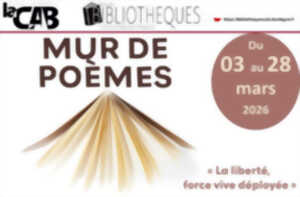 photo Mûr de poèmes