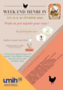 photo Week-end Henri IV - Menus poule au pot à l'Ascalier