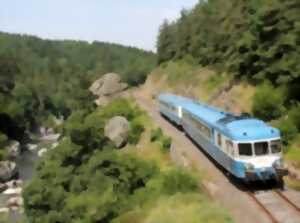 photo LES GORGES DE L'ALLIER À BORD DU TRAIN BLEU DU SUD