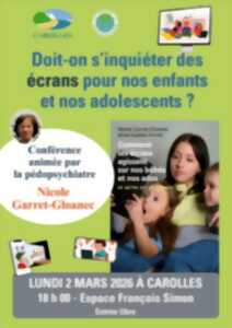 photo Conférence : Doit-on s'inquéter des écrans pour nos enfants et nos adolescents ?