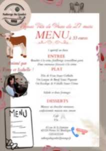 photo Auberge du Goulet - Repas tête de veau - animé par Tony et Isabelle